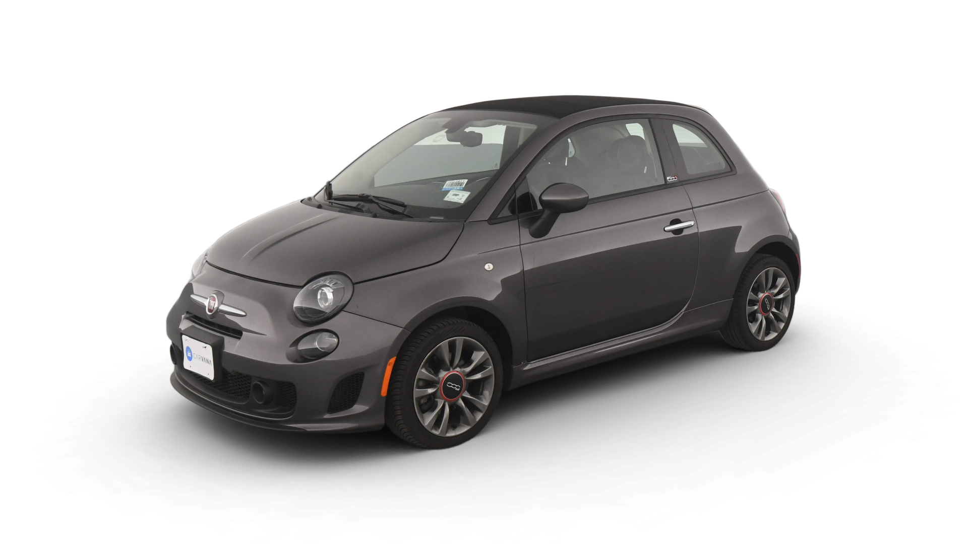 FIAT 500C 純正 1/43 ミニカー ダークグレー 2019 FIAT 500c | Carvana